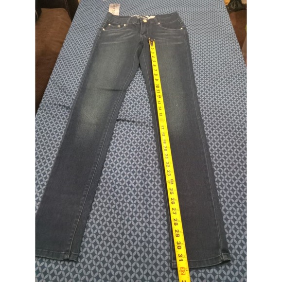 R JEANS DENIM DARK BLUE, STRETCH,H5 RC8SN SIZE 5, WAIST 29in , - Picture 3 of 7